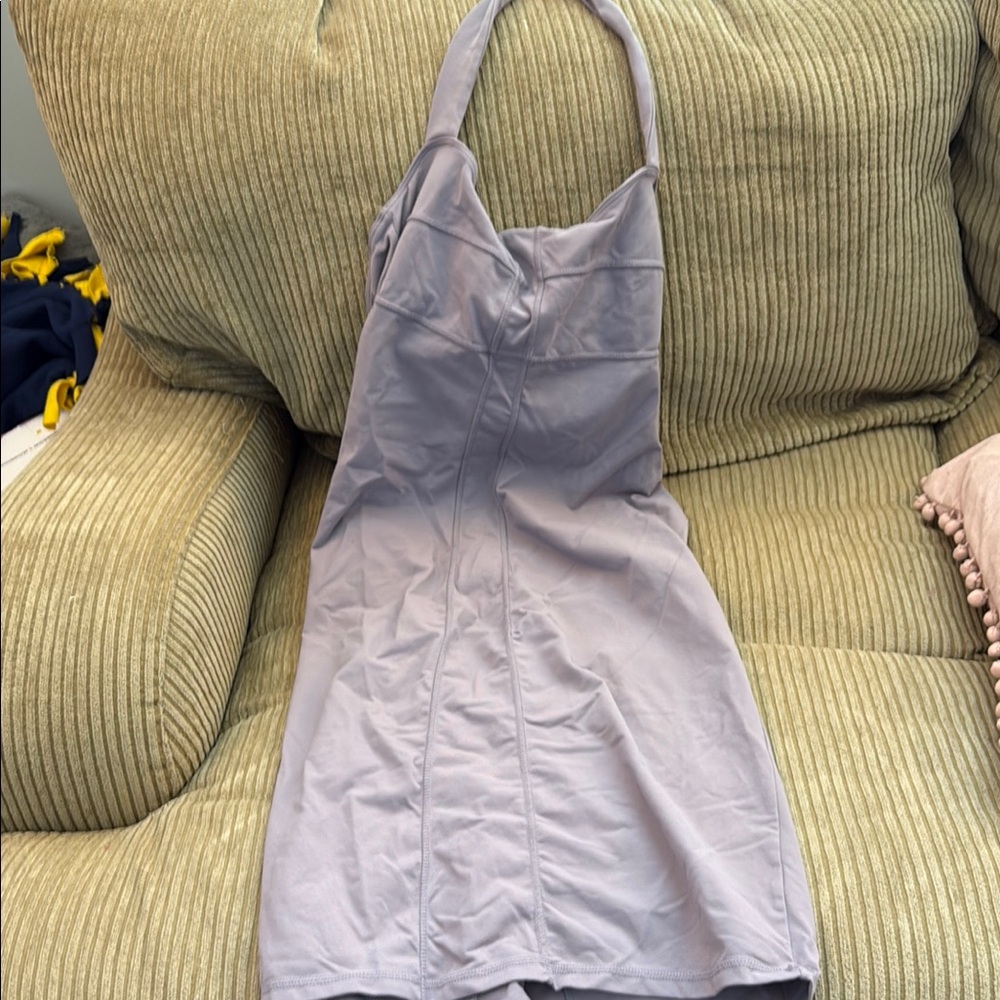 Athleta Halter Dress in Soft Lavender